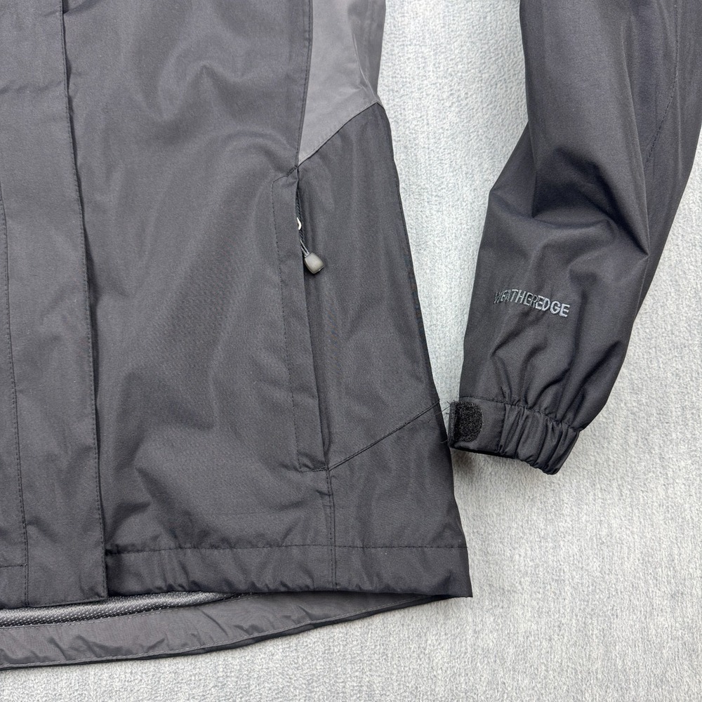 Eddie Bauer Jacket Womens XS Black Weatheredge‎ Windbreaker Hooded Rain Outdoor - Picture 4 of 16